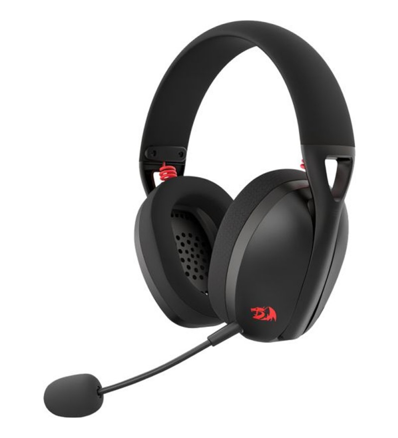 Headset Gaming Inalámbrico Redragon Ire Pro H848 con Micrófono Omnidireccional/40mm/Bluetooth - Negro