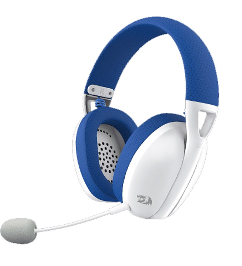  Headset Gaming Inalámbrico Redragon Ire Pro H848B con Micrófono Omnidireccional/40mm/Bluetooth - Blue