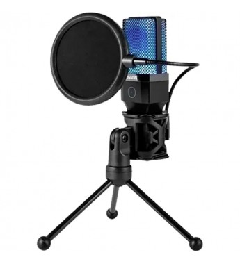Micrófono Redragon GM212 Adne RGB/USB-C - Black
