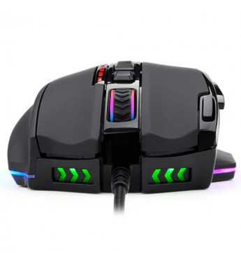 Mouse Redragron Sniper M801-RGB/12400DPI Ajustable/ 9 Botones - Negro