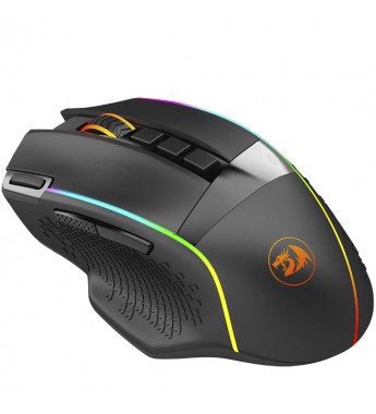 Mouse Gaming Inalambrico Redragon Enlightment M991-RGB/19000DPI Ajustable/9 Botones - Negro