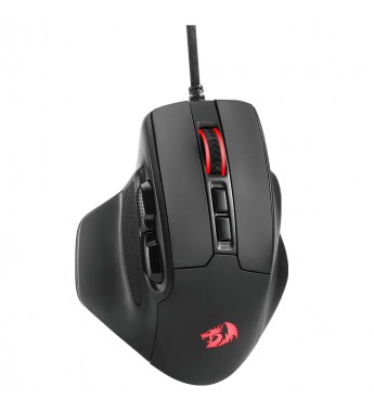 Mouse Gaming Redragon M806-RGB BULLSEYE 12400DPI Ajustable/7 Botones - Black