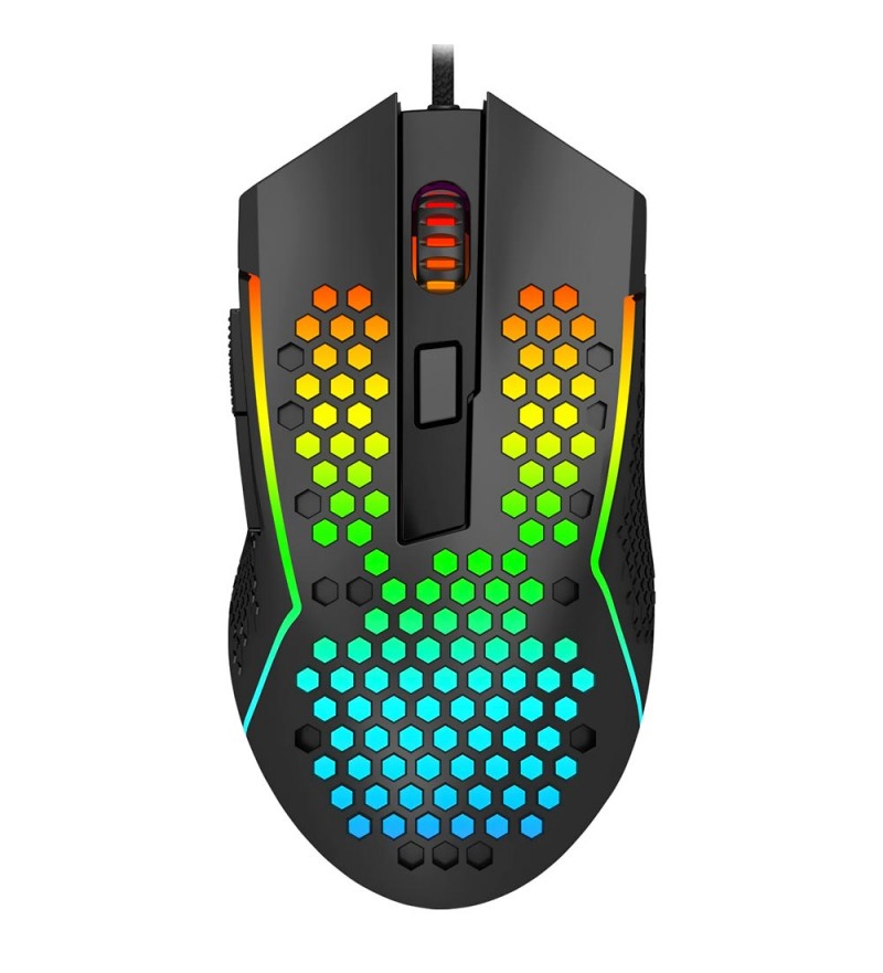 Mouse Gamer Redragon M987-K Reaping USB/RGB - Black