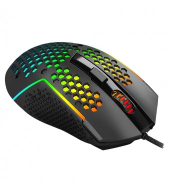 Mouse Gamer Redragon M987-K Reaping USB/RGB - Black