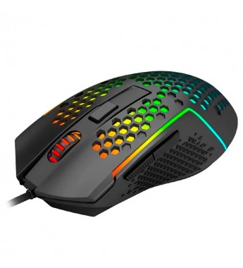 Mouse Gamer Redragon M987-K Reaping USB/RGB - Black