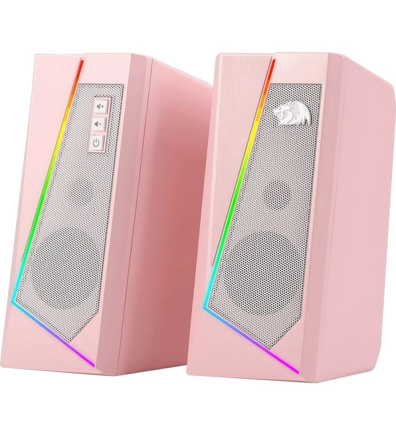 Speaker Redragon Anvil GS520P Rgb/USB/5 Watts - Rosa
