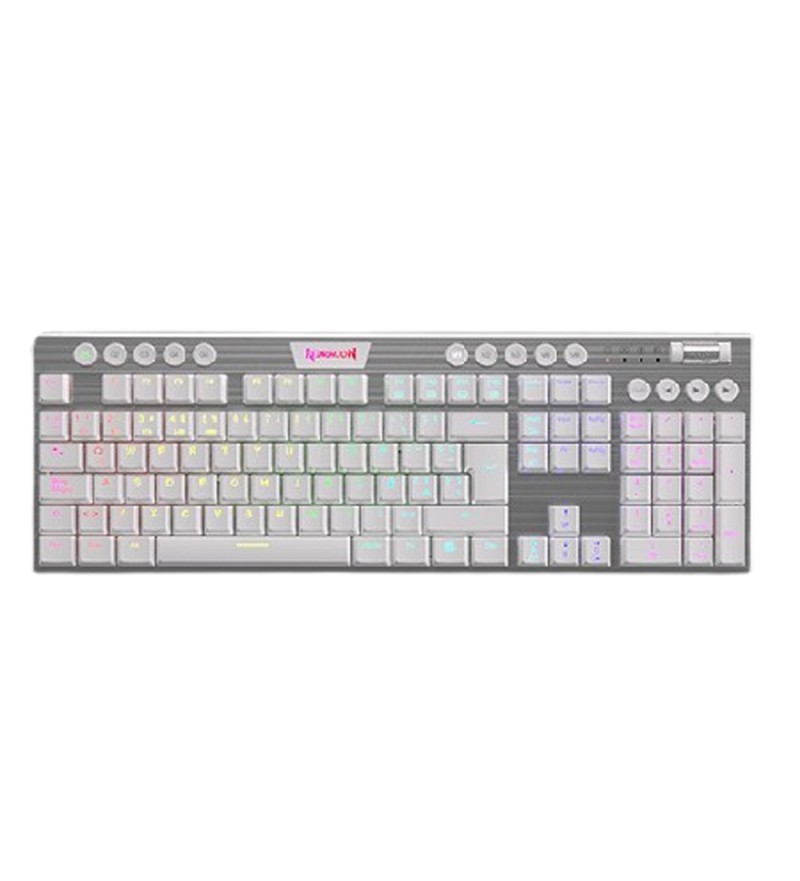 Teclado Redragon Horus Pro TKL K621W-RGB-PRO MECHANICAL RED ESP- White
