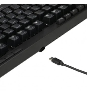 Teclado Gaming Redragon Magic-Wand Pro K587RGB con Retro Iluminación RGB / Ingles - Negro