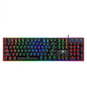 Teclado Gaming Ratri K595RGB/RGB Black Switch (Ingles) - Negro 