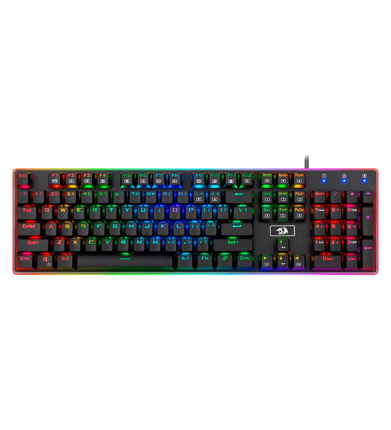 Teclado Gaming Ratri K595RGB/RGB Black Switch (Ingles) - Negro 