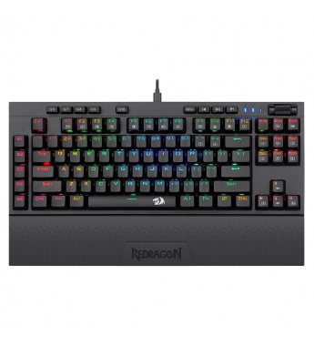 Teclado Gaming Redragon Vishnu Pro K596RGB Mechanical (Inglés) Switch Rojo - Black