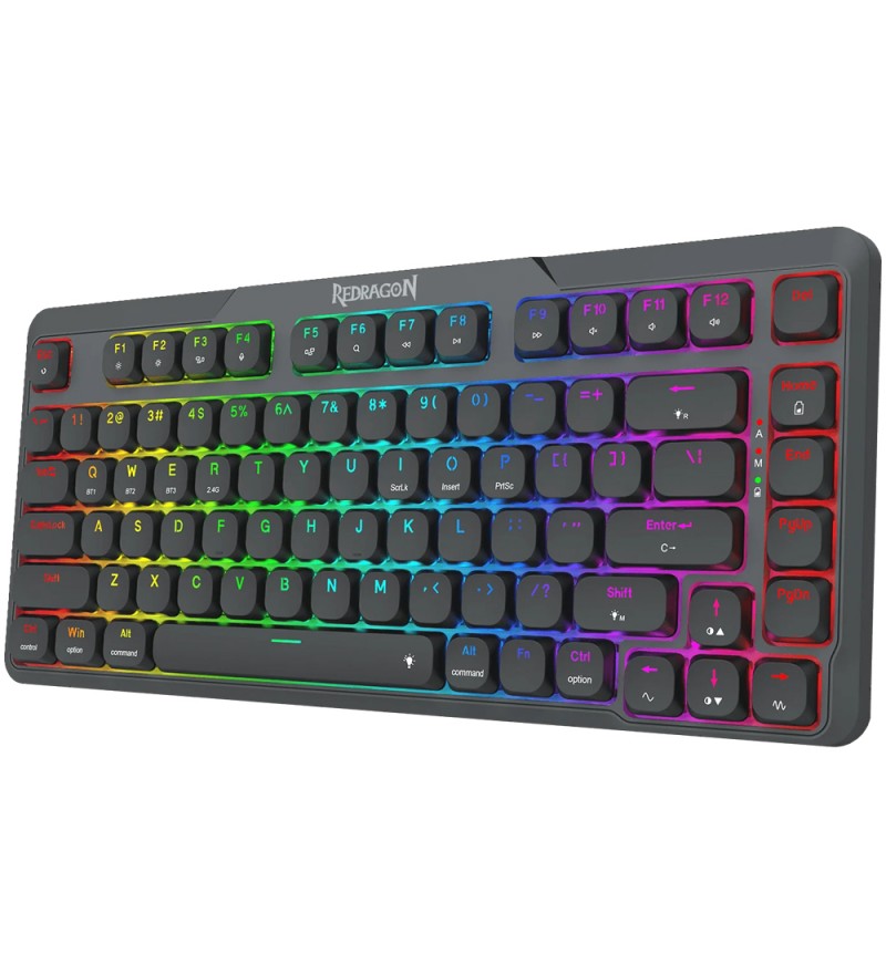 Teclado Gamer Redragon Aether Pro K706RGB-PRO (Inglés) - Black