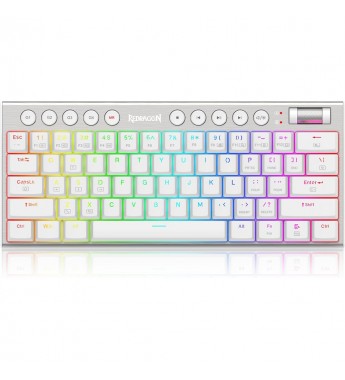 Teclado Redragon Horus Mini Pro K632-RGB-PRO Mechanical/Red/Inglés - White