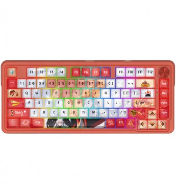 Teclado Redragon Ucal Pro K673AK-RGB-PRO (Inglés) - Red