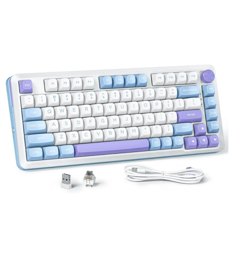 Teclado Redragon Cyrus Pro K681WBP-RGB-PRO (Inglés) - White