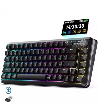 Teclado Redragon Flekact Pro K708-RGB-PRO (Inglés) - Black