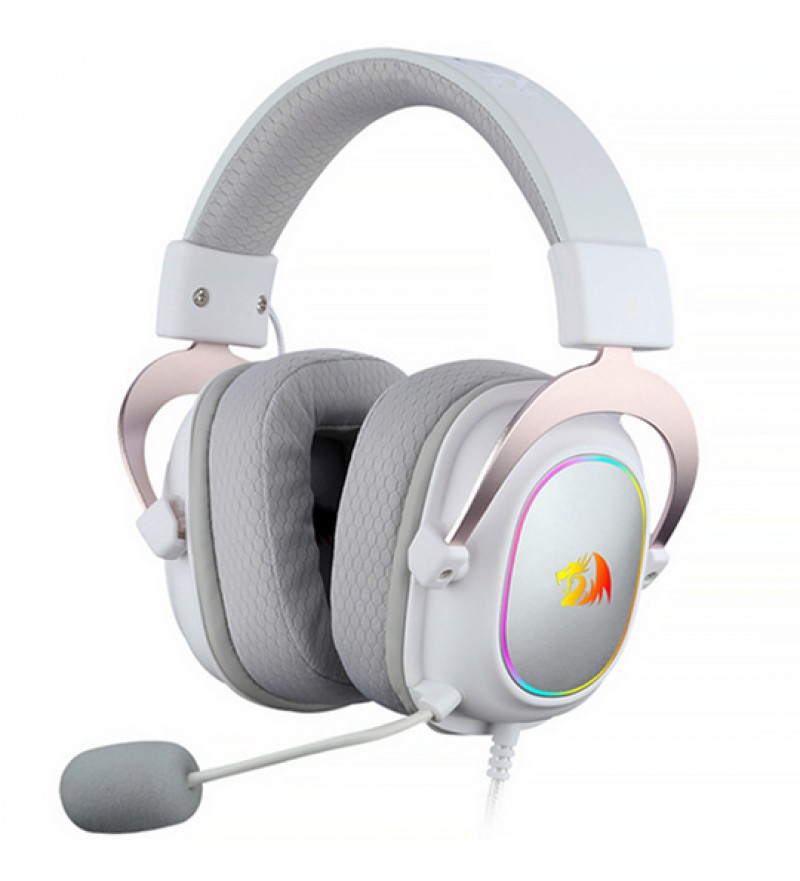 Headset Gaming Redragon ZEUS-X H510W-RGB - Blanco