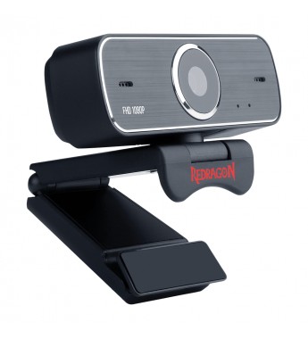 Web Cam Redragon Hitman GW800 FHD 1080P con Micrófono incorporado - Negro