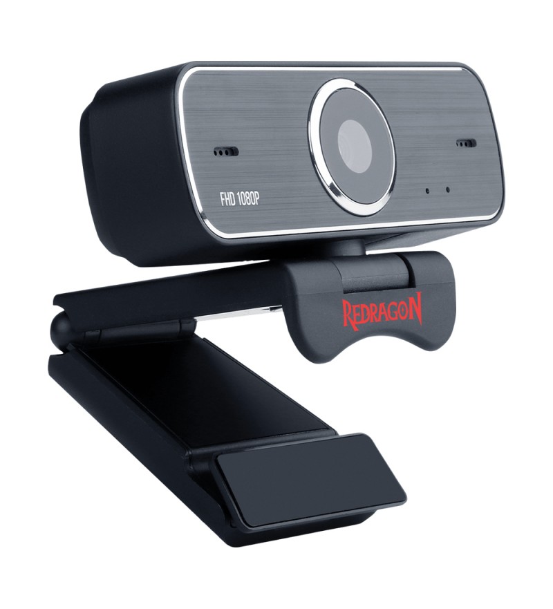 Web Cam Redragon Hitman GW800 FHD 1080P con Micrófono incorporado - Negro
