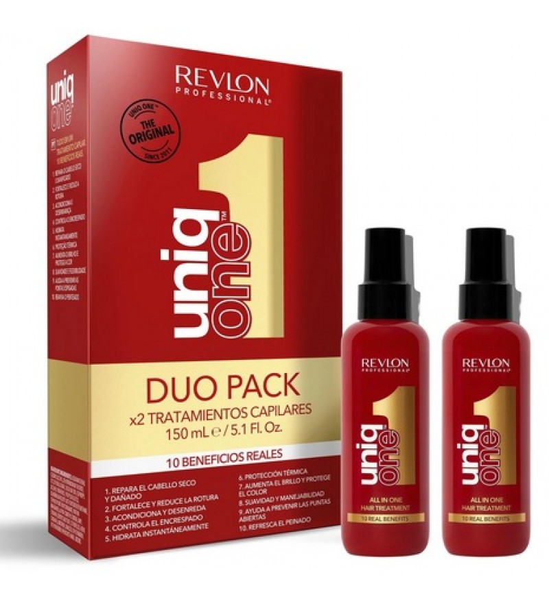Tratamiento Capilar Revlon Uniqone Duopack -150+150mL