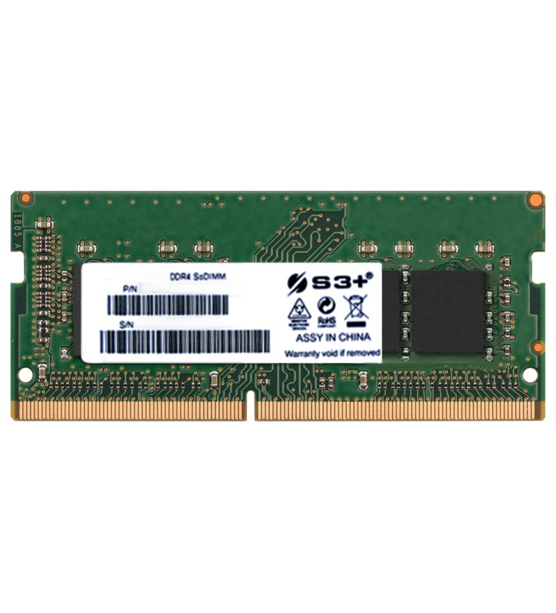 Memoria RAM para Notebook S3+ de 16GB S3S4N2619161 DDR4/2666MHz - Verde