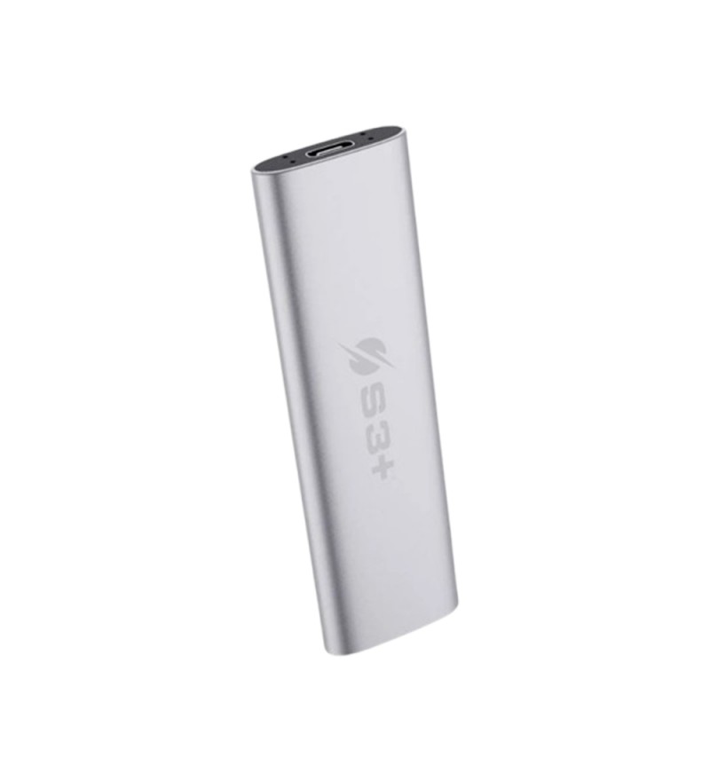 SSD Externo S3+ S3SSDE250SL 250GB USB-C - Silver