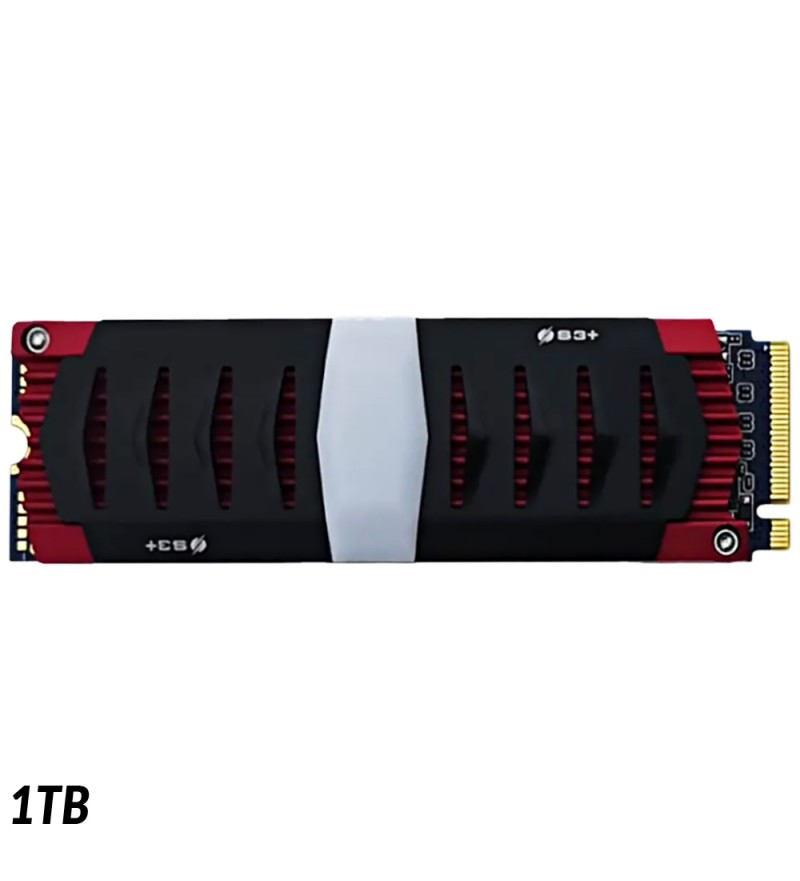 SSD M.2 S3+ NVMe PCIe DRAGONHEART S3SSDB1T0RGB de 1TB hasta 3400MB/s de Lectura