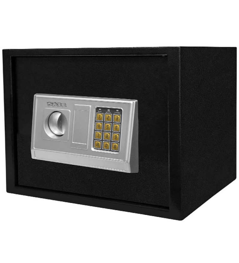 Cofre Electrónico Sate A-CF3001 de 28 Litros/2Llaves - Negro