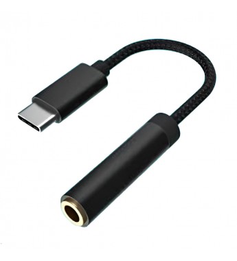 Adaptador Sate AL-07 Type-C para Audio 3.5MM + Charging