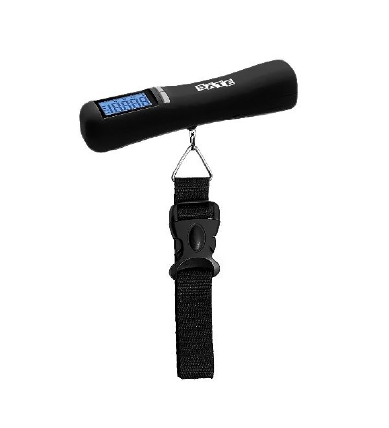 Balanza Digital de Equipaje Satelite A-WS7707 Display - Negro