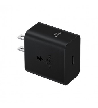 Cargador Samsung EP-T4511XBEGCAW Tipo-C 45W - Black (Con Cable)