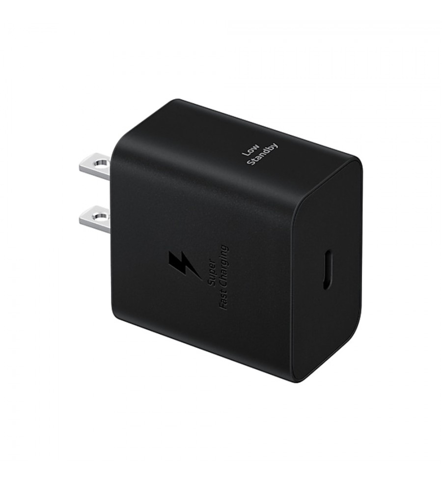 Cargador Samsung EP-T4511XBEGCAW Tipo-C 45W - Black (Con Cable)