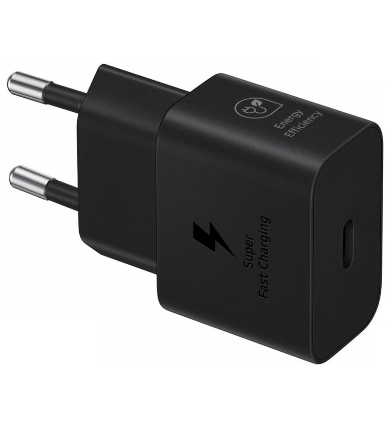 Cargador de Pared Samsung Power Adapter EP-T2510NBEGWW s/cable USB-C/25W - Negro
