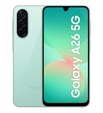 Smartphone Samsung Galaxy A26 A266M 6.7" 5G DS 8/256GB 50+8+2MP/13MP A15 - Mint (GAR. PY/UR/AR)