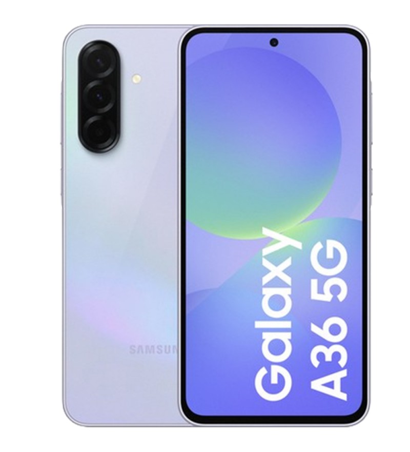 Smartphone Samsung A36 A366E 6.7'' DS 5G 6/128GB 50+8+5/12MP A15 - Lavander (Gar PY-AR-UR)