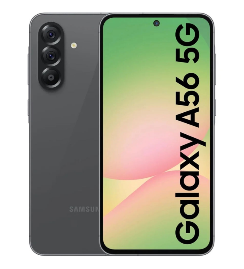 Smartphone Samsung Galaxy A56 A566E 5G DS 8/256GB 6.7" 12MP/5+12+50MP - Awesome Graphite (Gar. PY/UY/ARG)