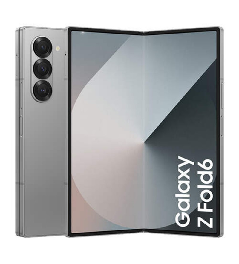 Smartphone Samsung Galaxy Z Fold6 F956B 5G DS 12/512GB 7.6" 50+10+12/10/4MP A14 - Silver (GAR. PY/UR/AR)