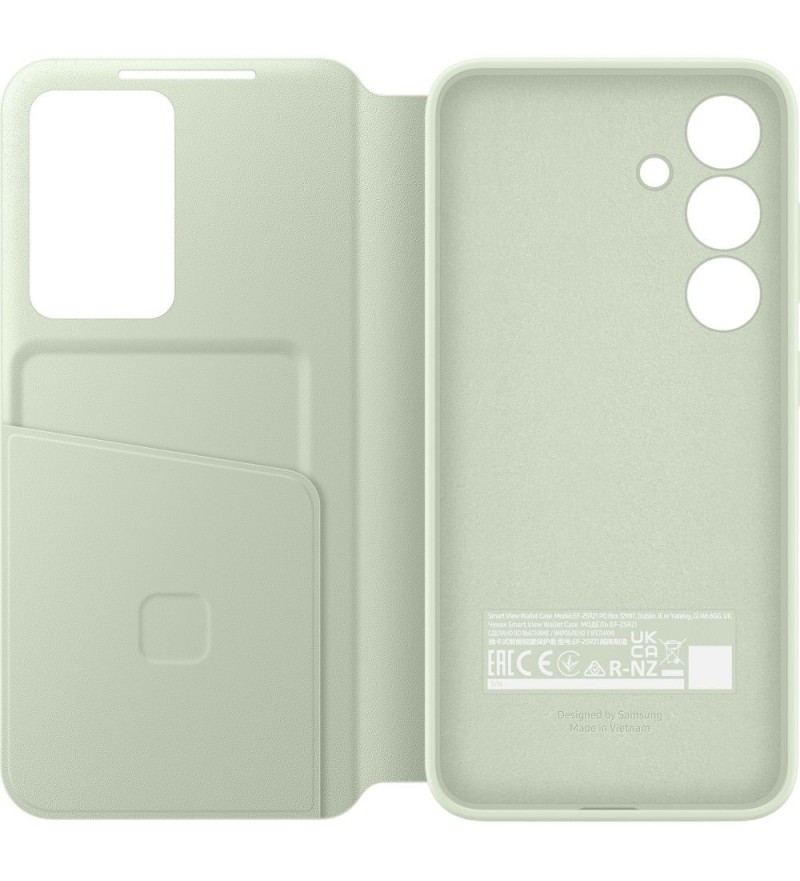 Funda para Samsung S24 EF-ZS921CGEGWW Clear View Wallet - Green