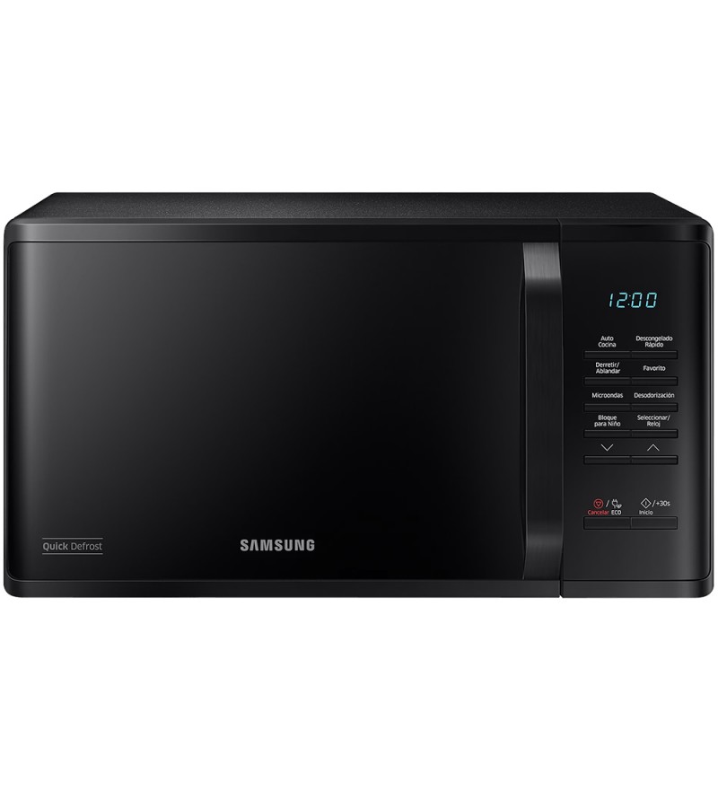 Microondas Samsung MS23K3513AK de 23L/800W/220V - Negro