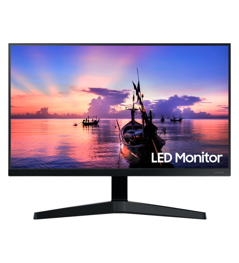  Monitor LED 22" Samsung LF22T350FHNXZA 75HZ VGA/HDMI - Black
