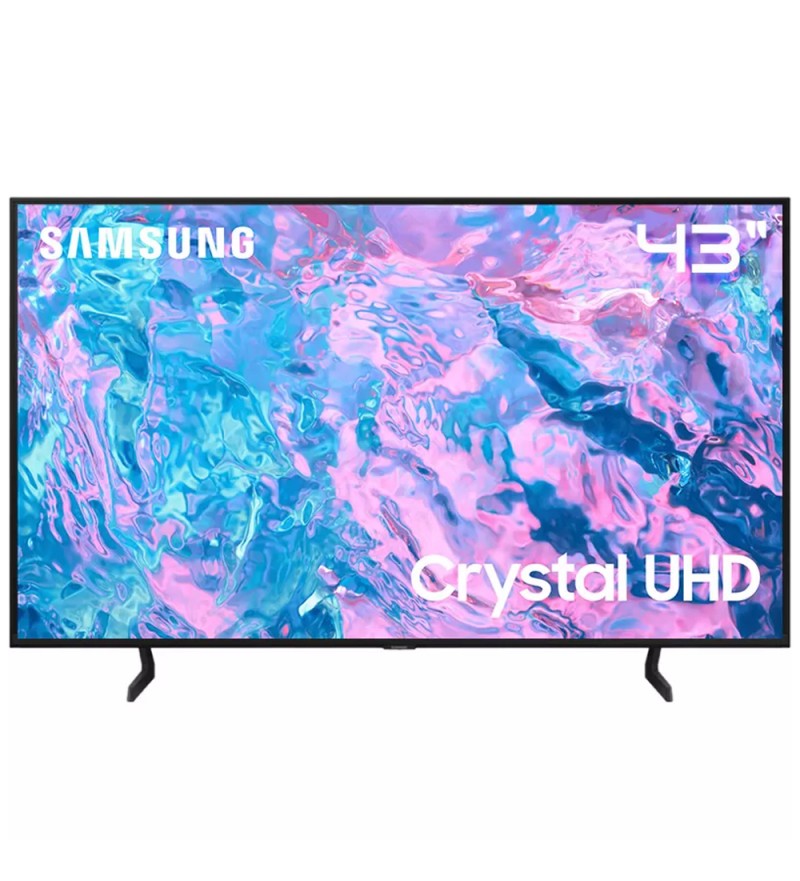 Smart TV LED de 43" Samsung UN43CU7090G FHD Wi-Fi/Bluetooth/USB/HDMI - Negro