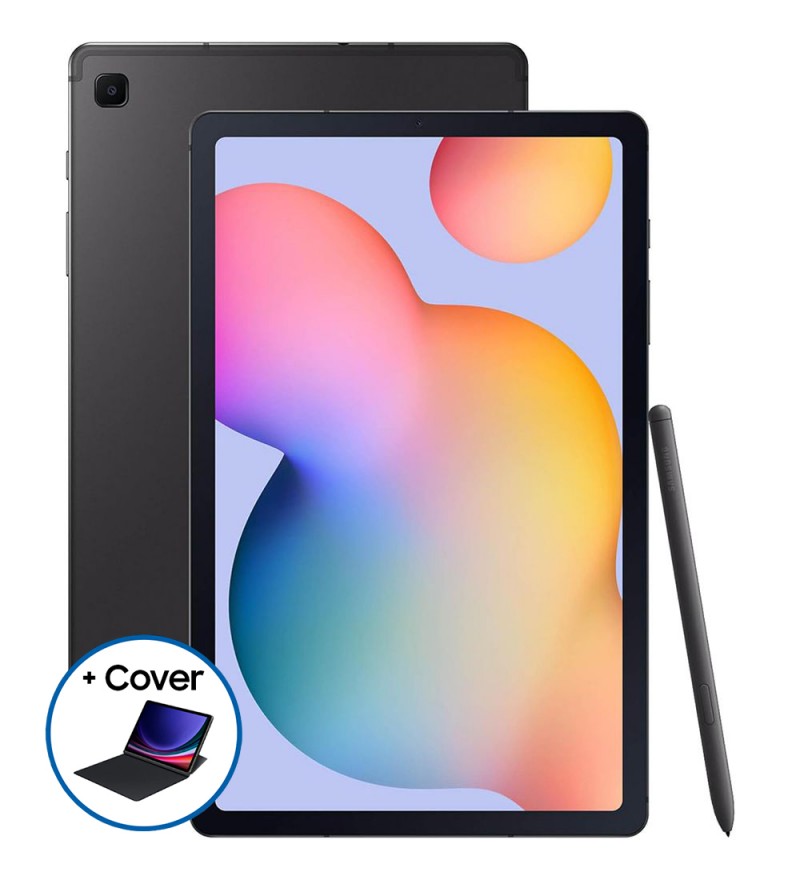 Tablet Samsung Galaxy Tab S6 Lite SM-P625 LTE "4/64GB 10.4" 8MP/5MP - Gray + Cover (GAR. PY/ARG)