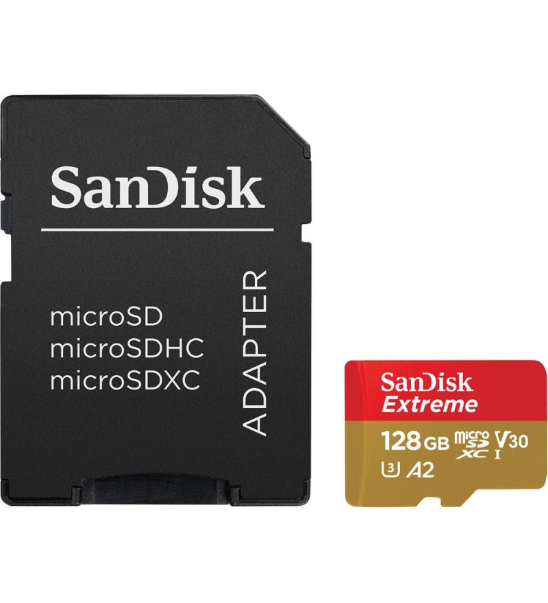 Memoria Micro SD Sandisk Extreme 128GB 190MB/S SDSQXAA-128G-GN6AA