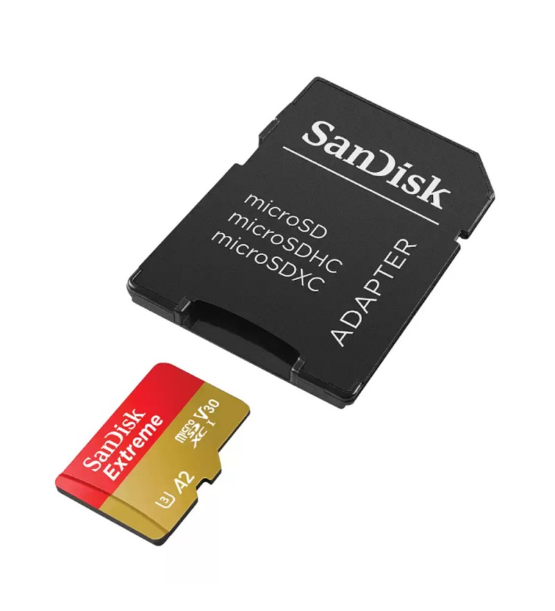 Memoria Micro SD Sandisk Extreme 32GB 100MB/S 2X1 SDSQXAF-032G-GN6MA