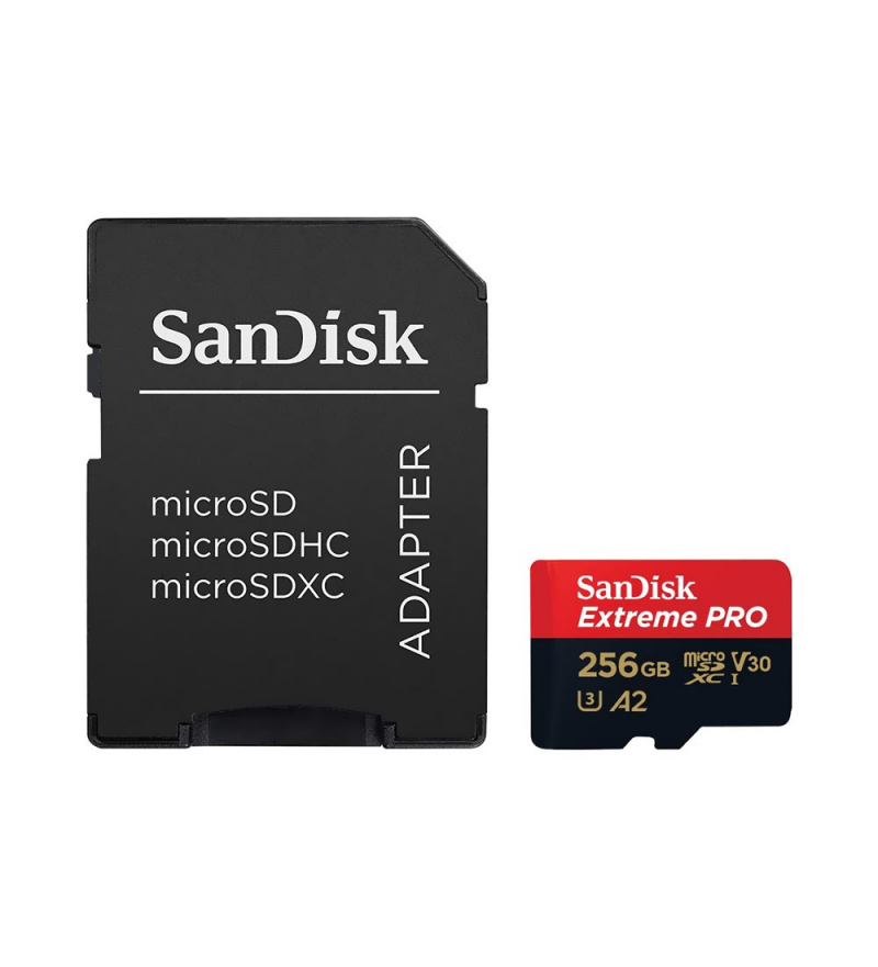Memoria Micro SD Sandisk Extreme Pro 256GB 140MB/S SDSQXCD-256G-GN6MA