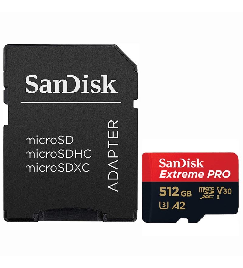Memoria SD Sandisk Extreme Pro 512GB 4K SDSQXCD-512G-GN6MA - 200MB/S