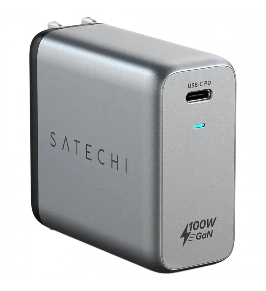 Cargador de Pared Satechi ST-UC100WSM-EU PD USB-C/100W - Space Gray