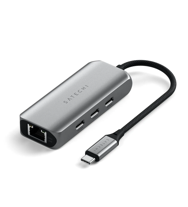 Hub Satechi ST-H3C25EM 4 en 1 USB-C - Space Gray