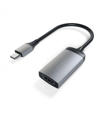 Cable USB-C a HDMI-Hembra Satechi ST-TC4KHAM 4k/60Hz - Space Gray