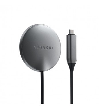 Cable Satechi ST-UCQIMCM Magnetic Wireless USB-C/1.5m - Space Grey